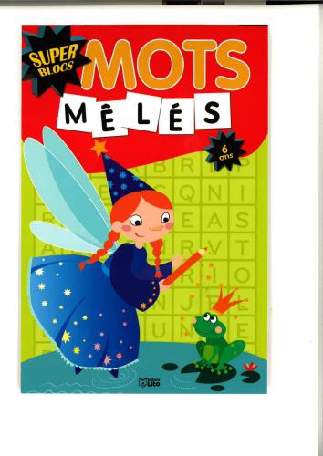 Super blocs: mots mêlés - Dès 6 ans