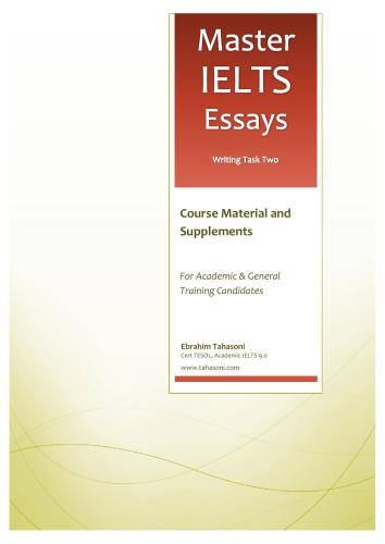 Master IELTS Essays