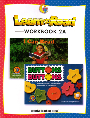 Buttons Buttons, I can Read. Workbook