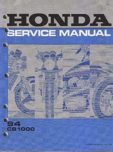 CB1000 service manual