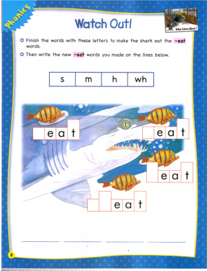 Who Lives Here, All Through The Week With Cat and Dog. Workbook