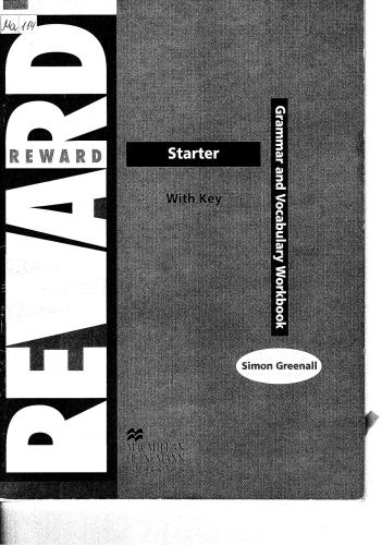 Reward Starter Grammar and Vocabulary Workbook with Key