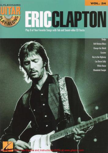 Guitar Play-Along Vol. 24 Eric Clapton (book+CD)
