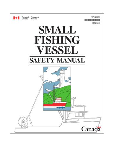 Small fishing vessel safety manual/Book