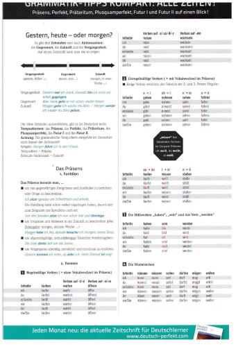 Grammatik-tipps kompakt: alle zeiten !