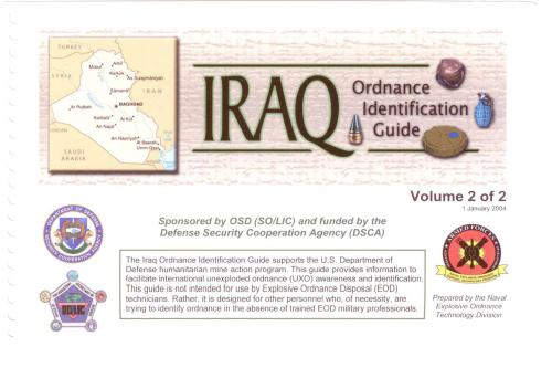 Справочник. The Iraq ordnance identification guide