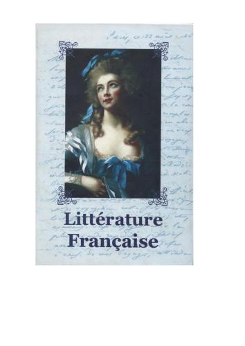 Littérature Française. XIX siècle / Французская литература XIX век