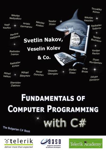 Fundamentals of Computer Programming with C#