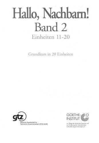 Hallo, Nachbarn! Band 2