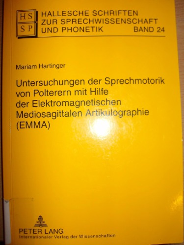 Hallesche Schriften zur Sprechwissenschaft und Phonetik Band 24