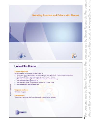 Dassault Systemes Inc. Modeling Fracture and Failure with Abaqus