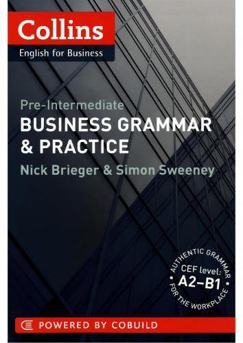 Collins Business Grammar & Practice: Pre-Intermediate