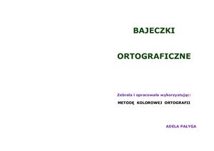 Bajeczki ortograficzne