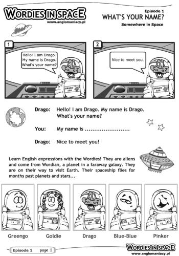 Word games - Wordies in Space. Episode 1