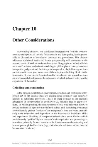 Herron. First Steps in Seismic Interpretation