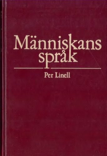 Människans språk / Язык и человек