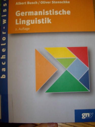 Germanistische Linguistik. Eine Einführung