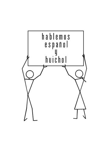 Hablemos español y huichol