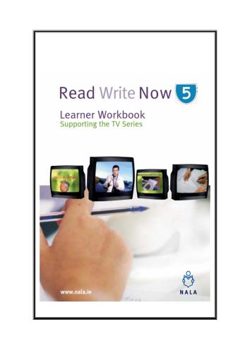 Read Write Now Learner Workbook 5