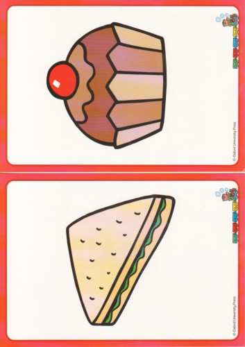 Teddy's Train Flash cards