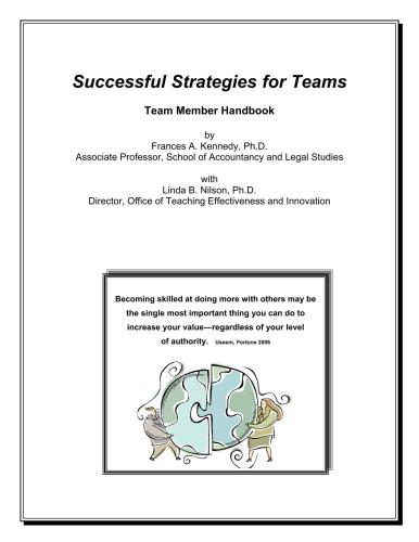 Teaming Handbook - Successful Strategies for Teams