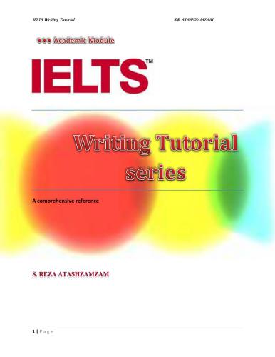 IELTS Writing Tutorial - Academic Module with Answers