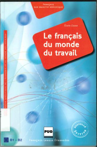Le français du monde du travail