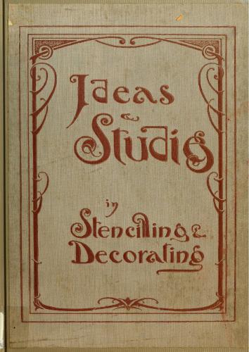 Ideas & studies in stencilling & decorating