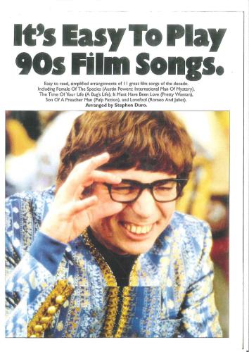 It's Easy To Play 90s Film Songs