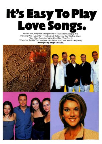 It's Easy To Play Love Songs