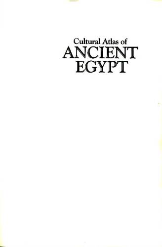 Cultural Atlas of Ancient Egypt