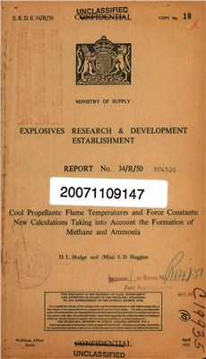 Cool Propellants: flame temperatures and force constants. New calculations taking into account the formation of methane and ammonia