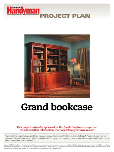 Grand Bookcase