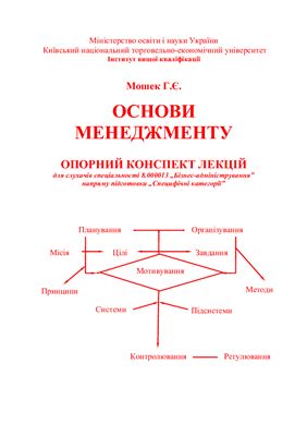 Основи менеджменту