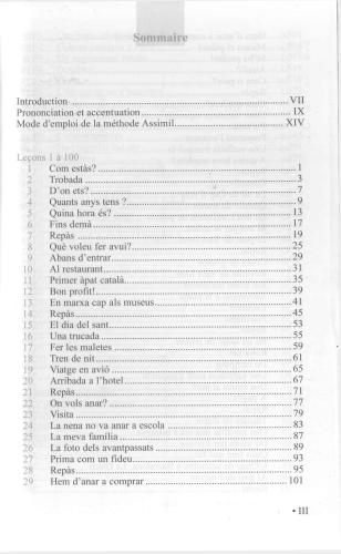 Le catalan sans peine