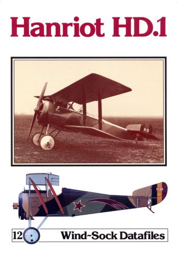 Wind-Sock Datafiles No. 12: Hanriot HD.1