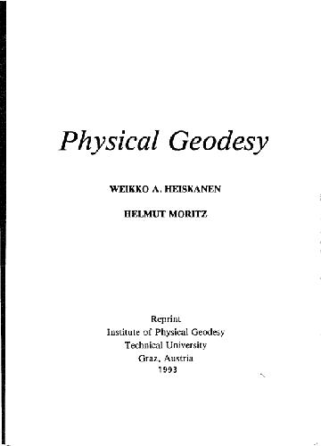 Physical Geodesy