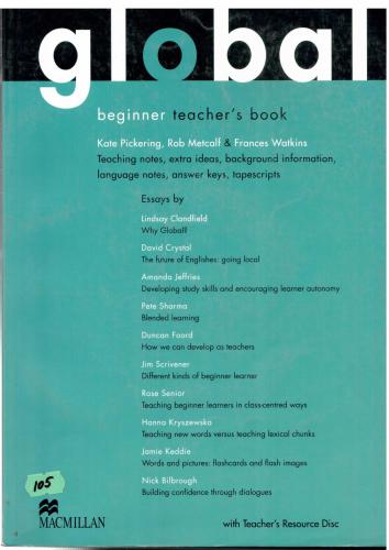 Global Beginner - Teacher's Book