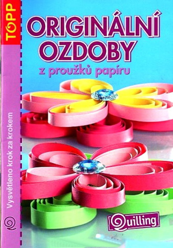 Originální ozdoby z proužků papíru