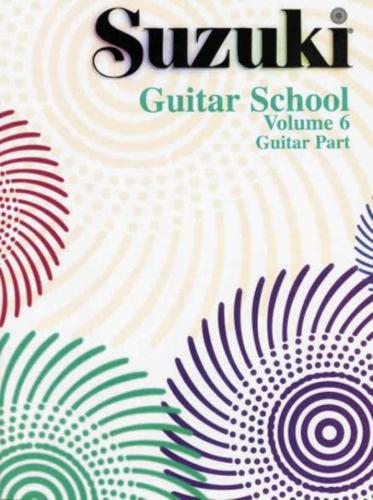 Suzuki Guitar School, Volume 6 Guitar part