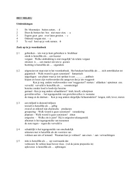 Nederlands voor gevorderde anderstaligen. Textboek 2. Oplossingen