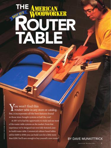 Router Table