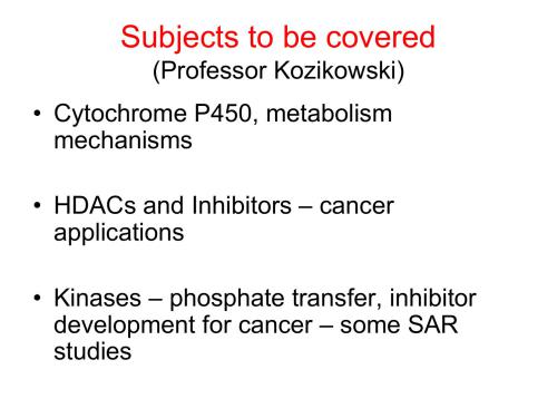 Drug Metabolism Cytochrome P450