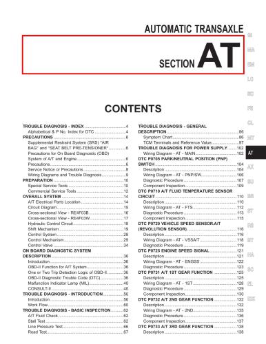 Nissan Infinity G20 1999-2002