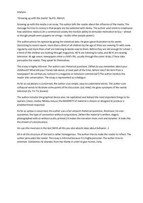 Growing up with the media