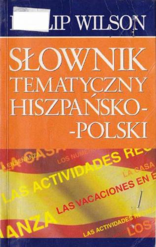 Słownik tematyczny hiszpańsko-polski