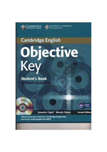 Objective Key. Student's Book Without Answers