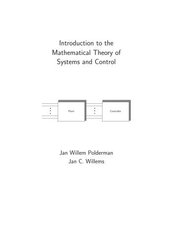 Introduction to the Mathematical Theory of Systems and Control