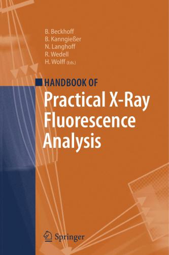 Handbook of Practical X-Ray Fluorescence Analysis
