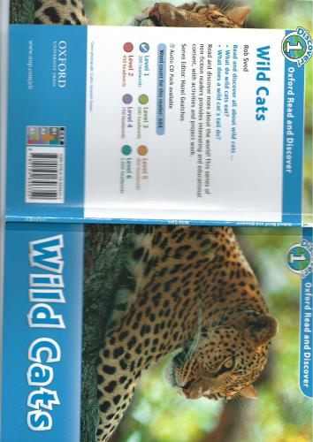 Wild Cats. Oxford Read and Discover. Level 1